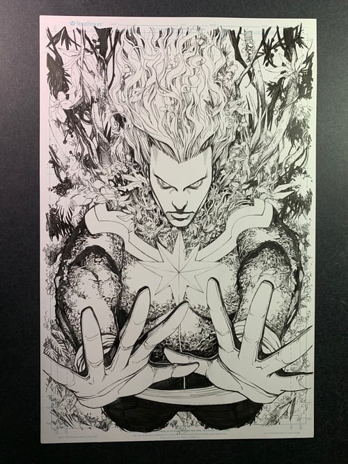 Image of CAPTAIN MARVEL #27 MAN-THING 50th VARIANT COVER