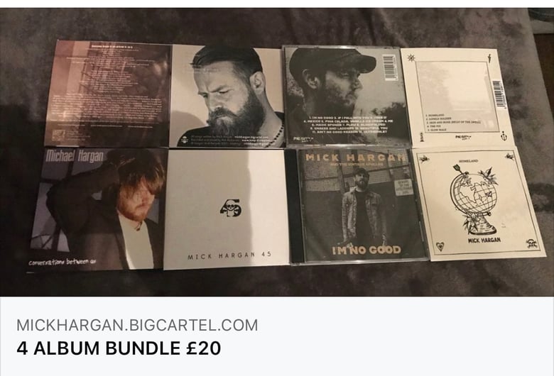 Image of 4 Album Bundle with Suprise Gift £20