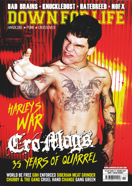 Image of DOWN FOR LIFE #11 CRO-MAGS 