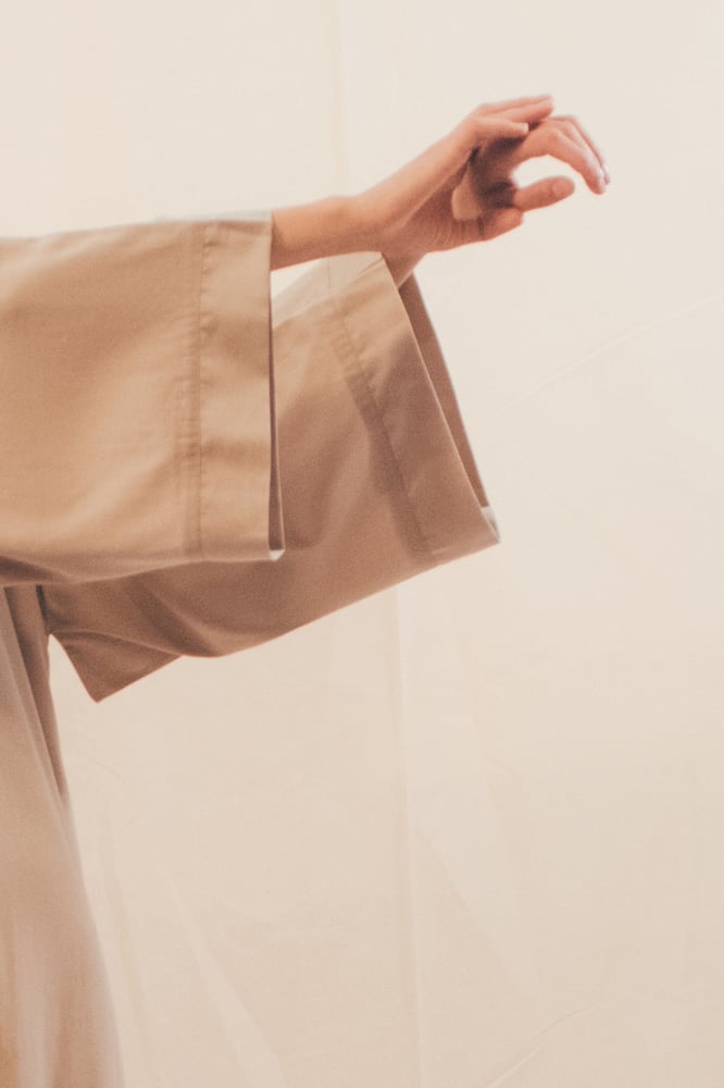 Image of ON SALE Light Long Robe 125 Eur -50% NOW 62.50 Eur