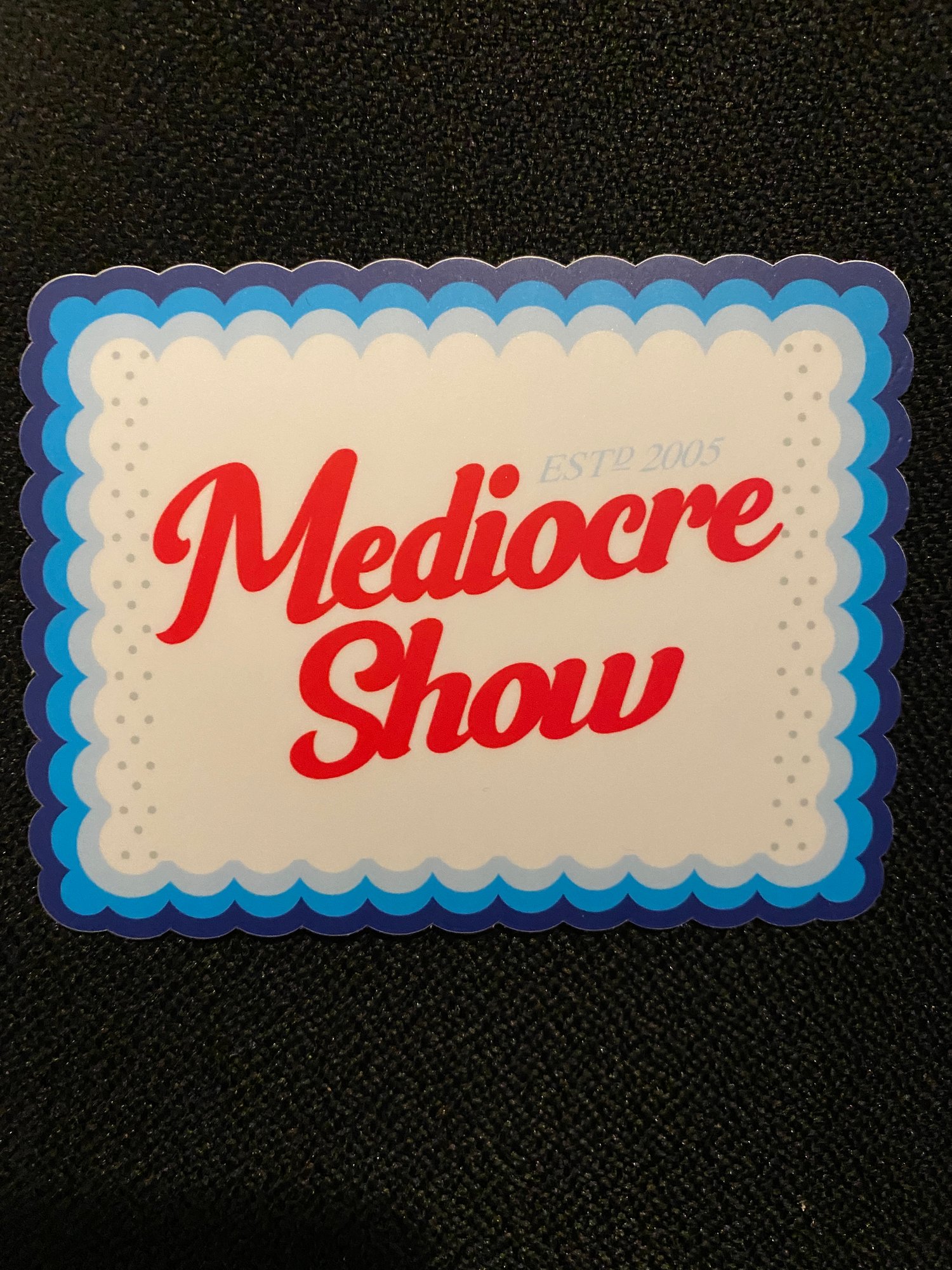 Image of Mediocre whip sticker