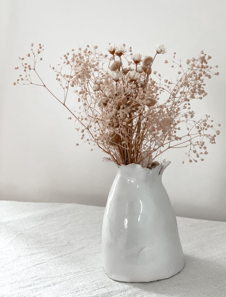 Image of Petit vase blanc