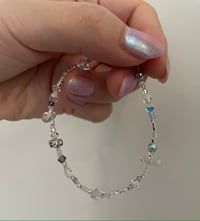 Image 1 of Clear Assorted Bead Bracelet 