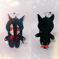 Image 4 of 10cm keychain (instock) hajime and nagito cow plushie and Meow Izuru