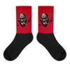 Thelonious Drunk x Goat Jordan Socks (red/black)