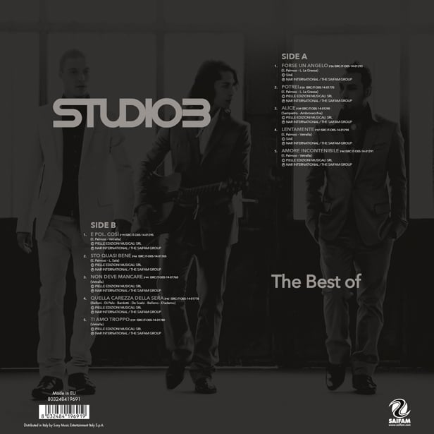 SAI10016 // STUDIO 3 - THE BEST OF (VINILE COLORATO BIANCO 33 GIRI)