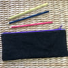 Rainbow pencil pouch
