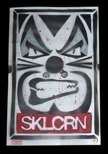 Image of SKLCRN Icon Stencil/Handpaint Poster