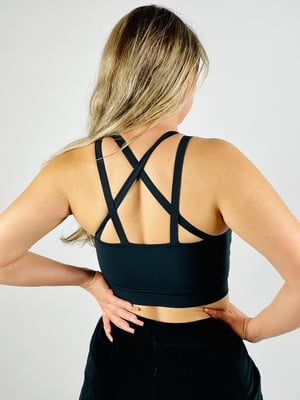 Image of DESIRE SPORTS BRA BLACK 