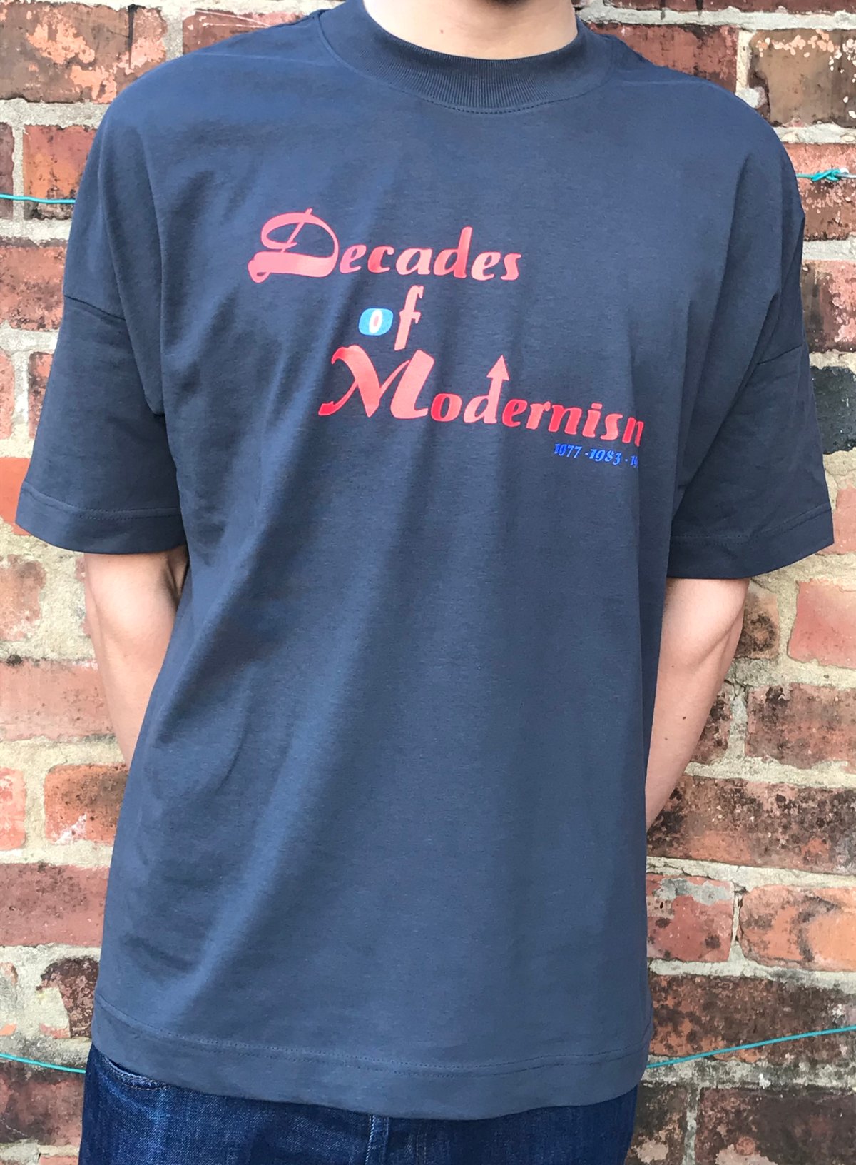 Image of SALE: Decades of Modernism Subculture Tee Ink Grey