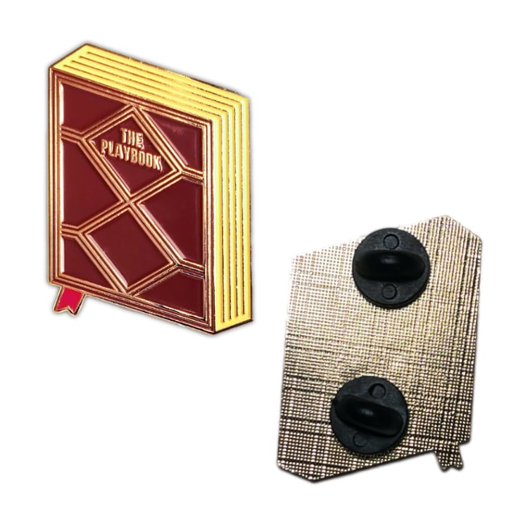 The Playbook - Enamel Pin