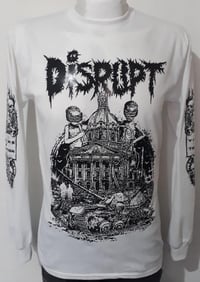 Image 1 of Disrupt “victims of tradition” white Longsleeve T-shirt 