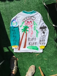 Image 2 of “Ruff Ruff” Long Sleeve Airbrushed Shirt 