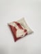Image of 34) 'O' IMPRINT - TWO-TONE - SIZE S - OFFWHITE & PINK