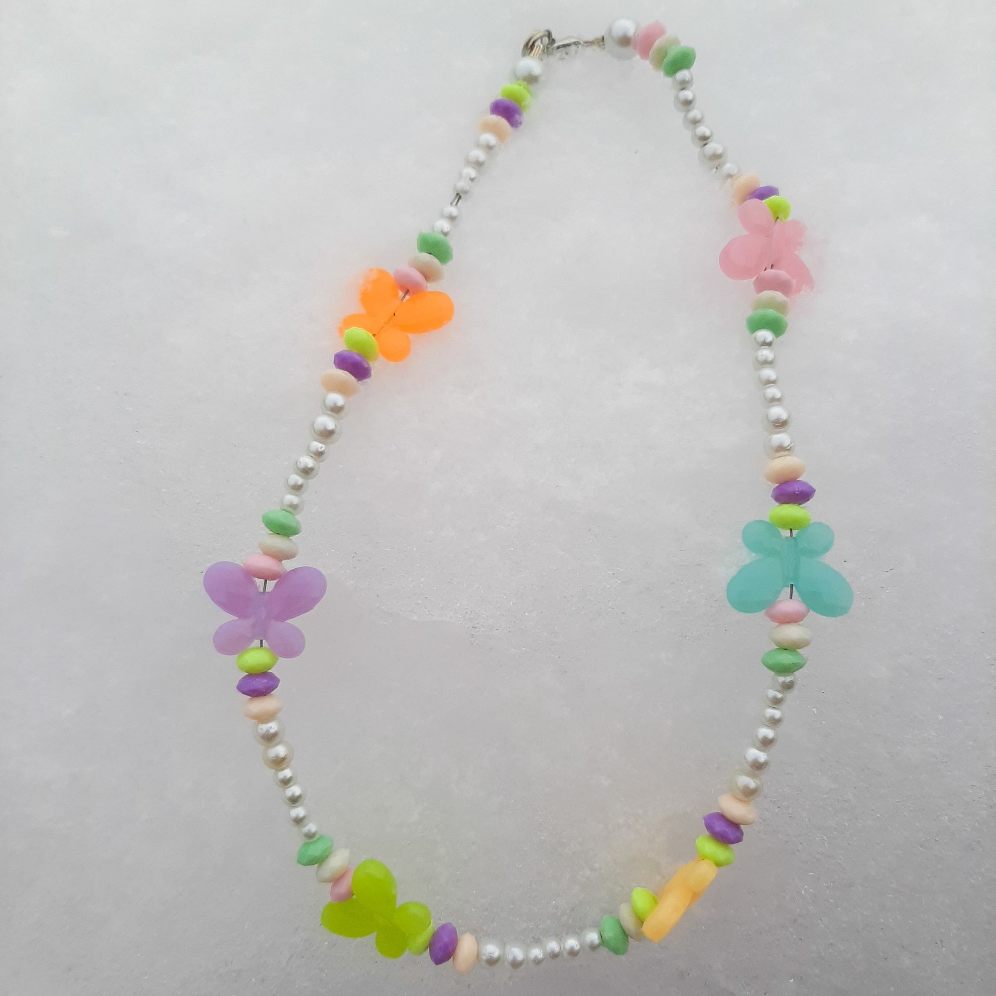 Image of Butterfly Shortie Necklace