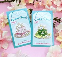 Image of B Grade {SECONDS} Cute-Tea Enamel Pins