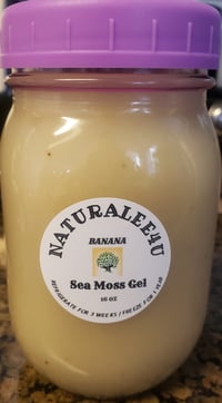 Image 4 of Banana Sea Moss Gel 16 oz