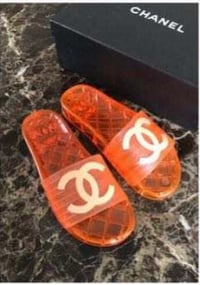 Image 2 of Chanel Jelly Slides