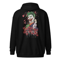 Joker's Wild  zip hoodie