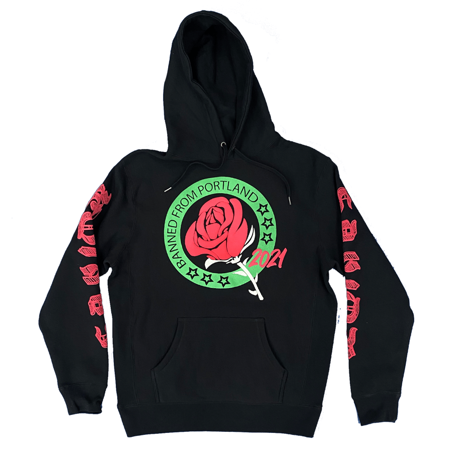 Image of Banned from Portland HOODIE 