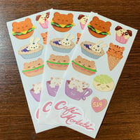 Image 1 of [MX] Café Monbebe Sticker Sheets