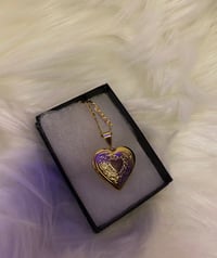 Image 3 of Heart Shaped Photo Locket 