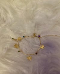 Image 2 of Gem Stones Anklet