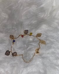 Image 3 of Gem Stones Anklet