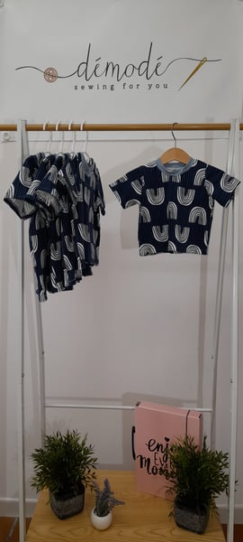 Image of camiseta BASIC bluerainbows