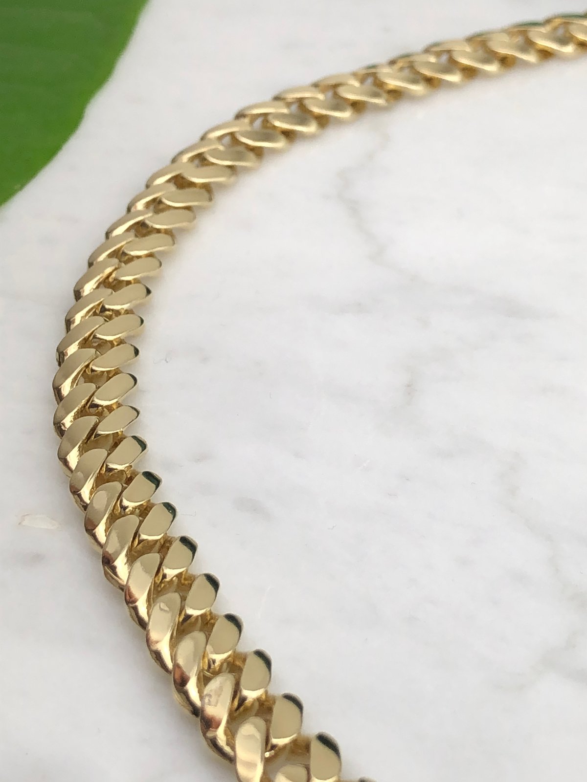 9ct gold cuban chain