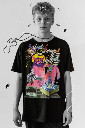 T-SHIRT Ostara — black  L/XL