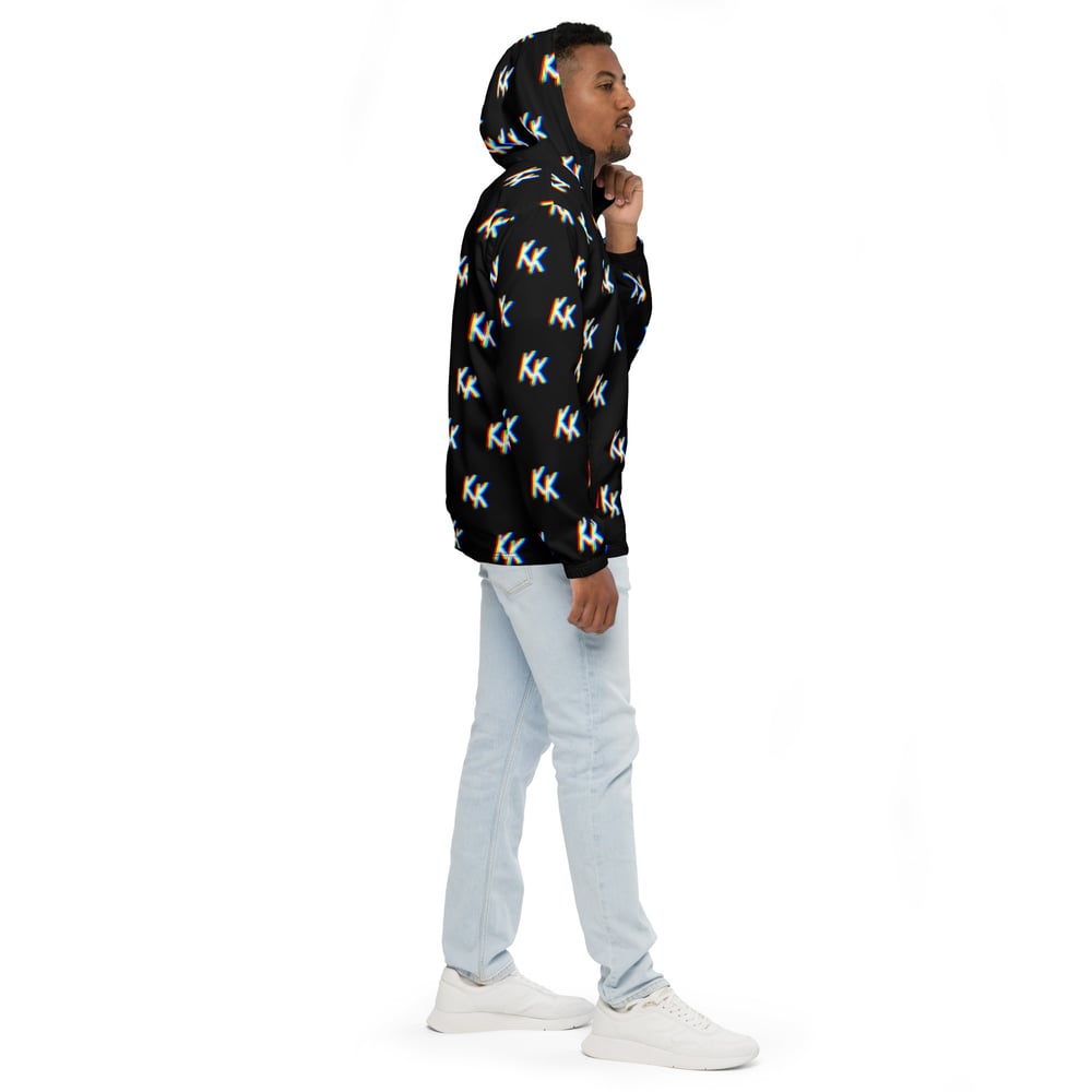 Image of Unisex Glitch Windbreaker 