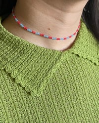 Image 3 of Double Bicolor Necklace 