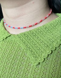 Image 1 of Double Bicolor Necklace 