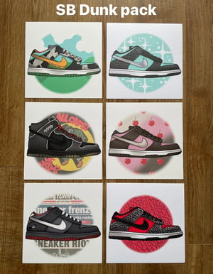 Image of SQUARE SNEAKER PRINTS