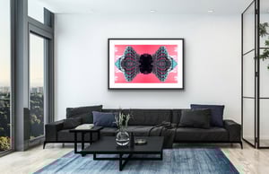 Traction Pink Blue - Mystery Building Series - Limited Edition Print 2/5