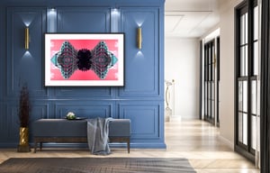 Traction Pink Blue - Mystery Building Series - Limited Edition Print 2/5