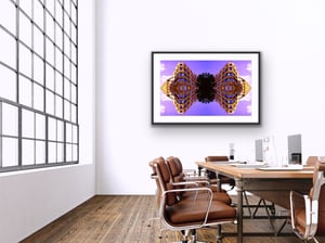 Traction Yellow Blue - Mystery Building Series - Limited Edition Prints 1/5