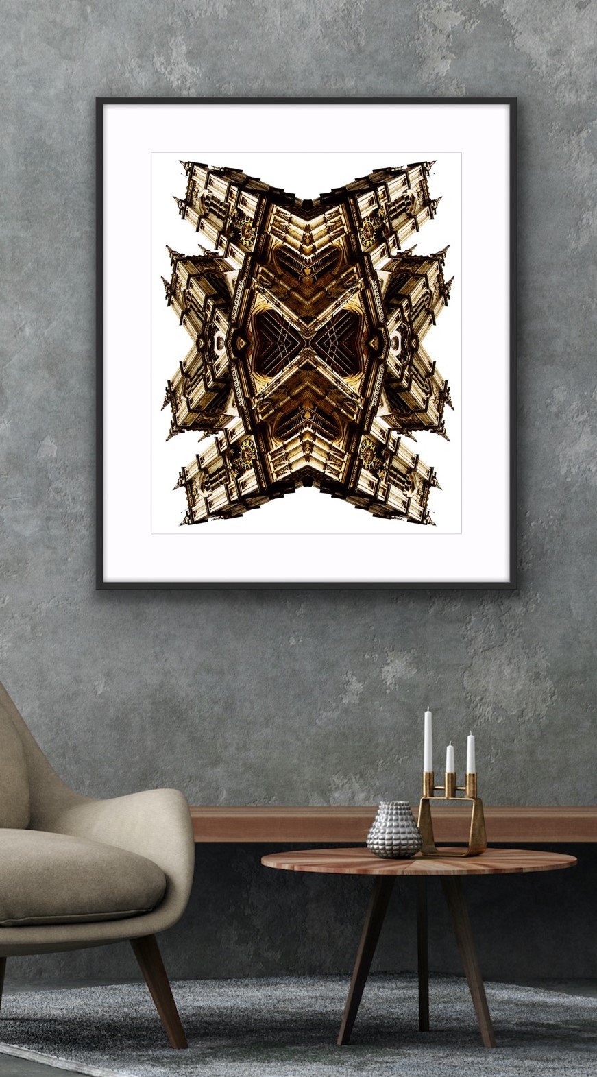 Mask - Mystery Building Series - Limited Edition Print 1/5