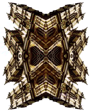 Mask - Mystery Building Series - Limited Edition Print 1/5