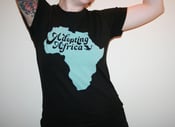 Image of Adopting Africa Womens Tee - Black