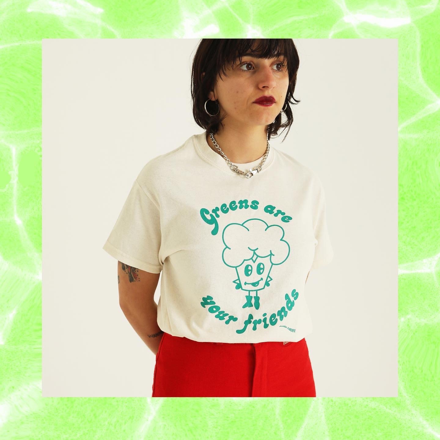 "Greens Are Your Friends" t-shirt design