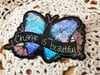 Butterfly Holographic Sticker