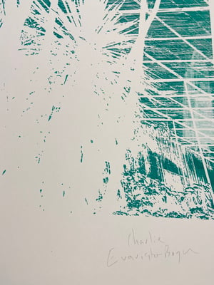 Image of Double Palm Print (Monoprint) by Charlie Evaristo-Boyce