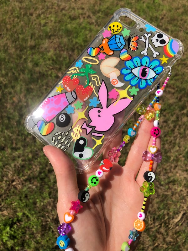 Image of Cell Phone Chain Charm