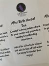 After Birth Herbal Tea 