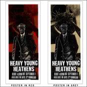 Image of Heavy Young Heathens "Hughes" Debut Album Release Lmtd. Poster