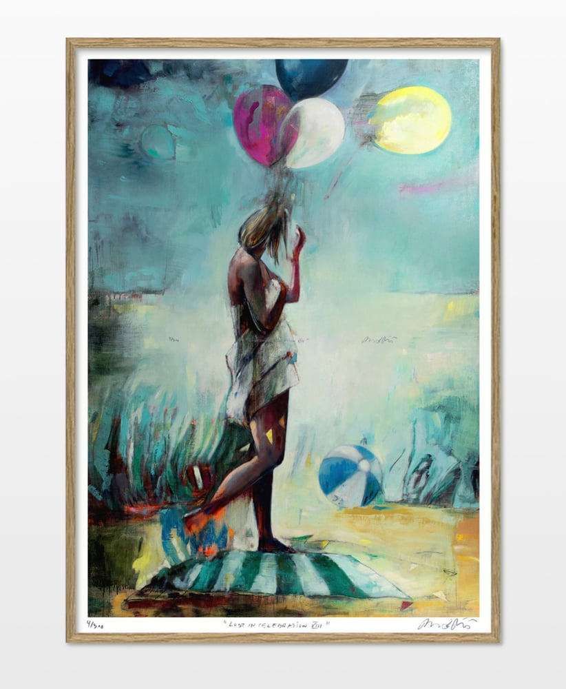 Image of Artprint / kunsttryk / "The celebration – Lost in celebration VIII" / 50x70 cm