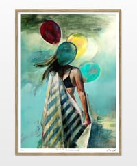 Image 1 of Artprint / kunsttryk / "The celebration – Lost in celebration VII" / 50x70 cm