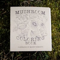 Image 1 of mushroom coloring book